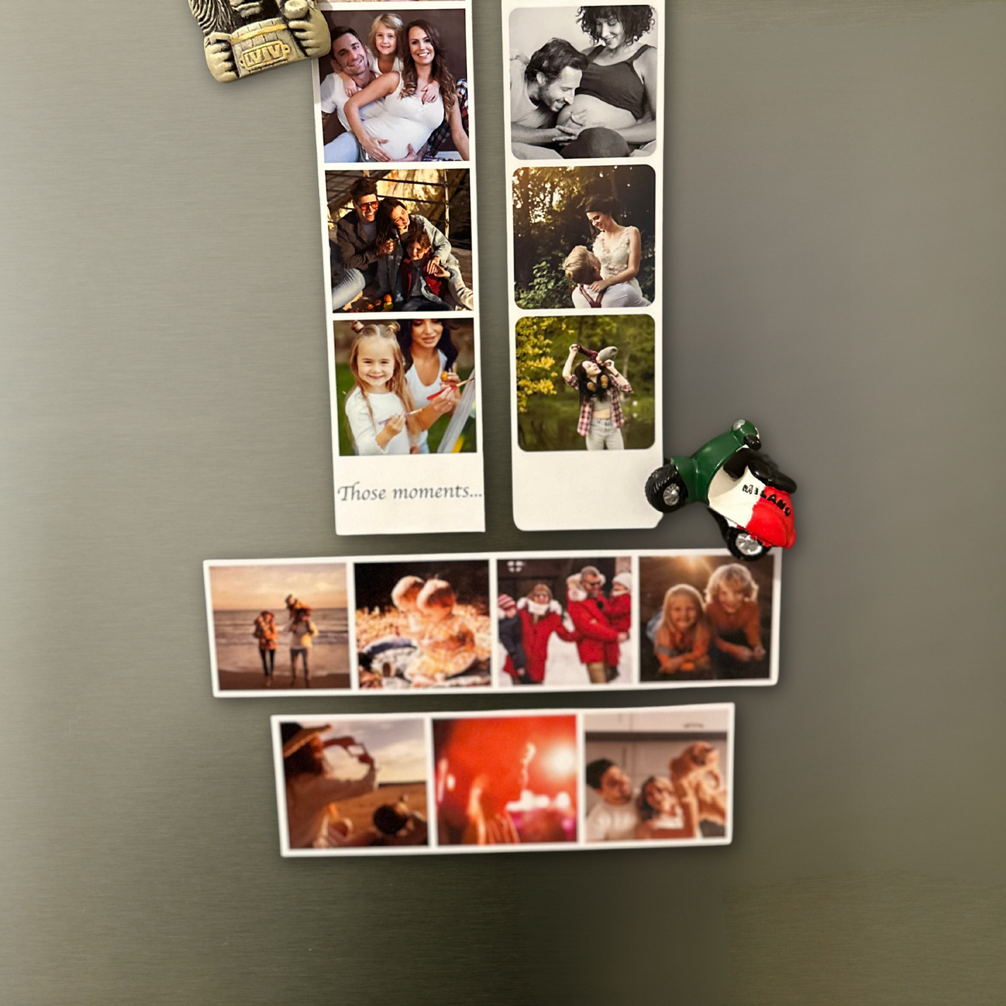 Personalised Horizontal Photo Strip Magnet