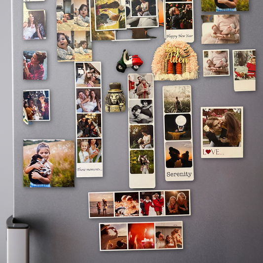 Personalised Horizontal Photo Strip Magnet