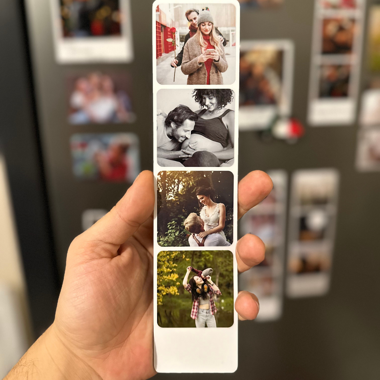 Custom Photo Magnet Strips